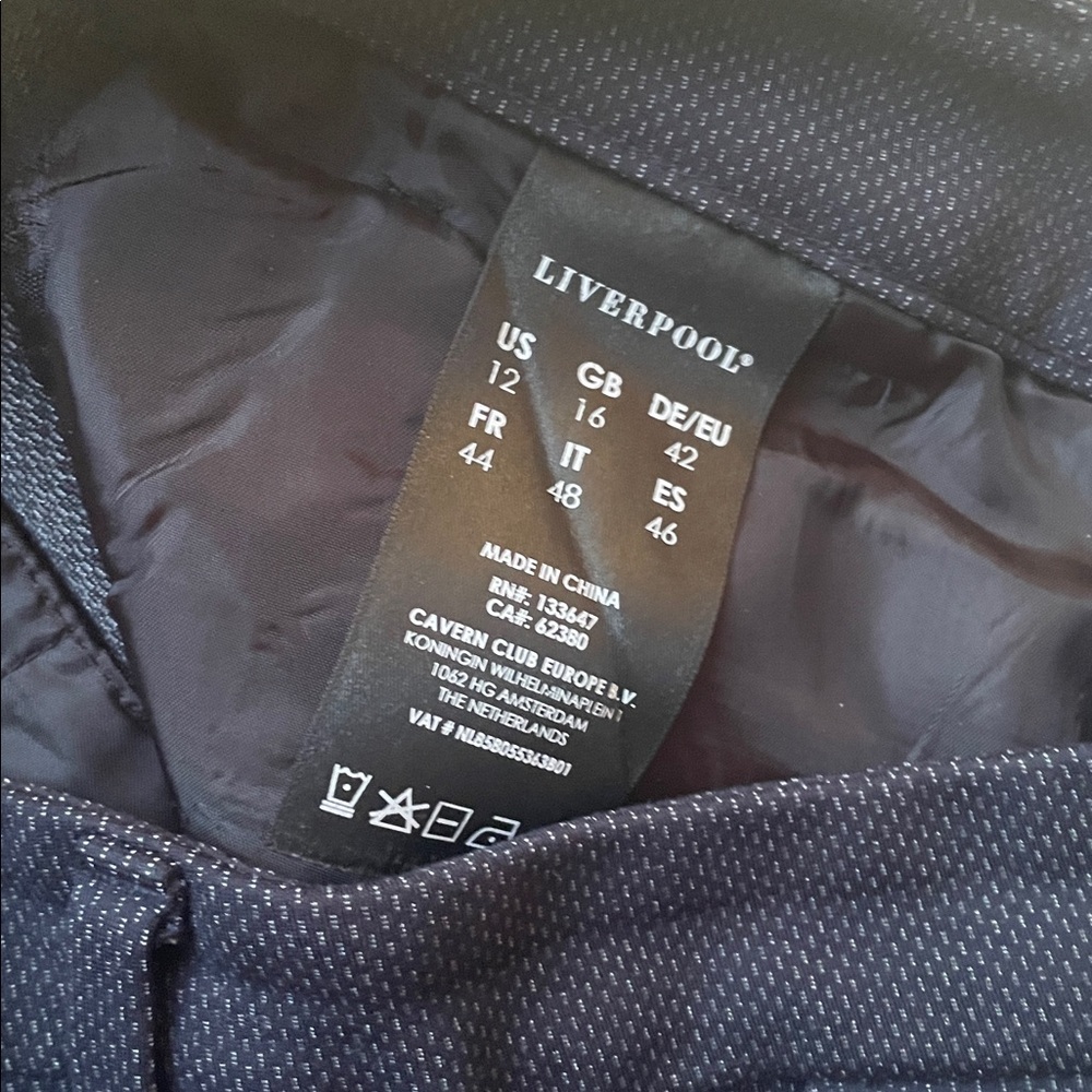 Liverpool Navy Pants - Picture 5 of 6